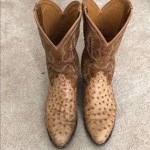Ariat ostrich boots